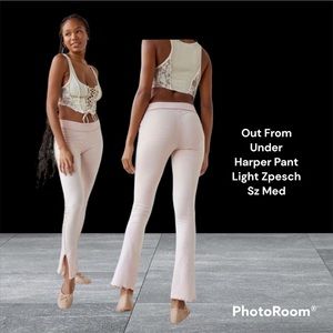 NWT Out From Under Pants Sz Med.  Light Peach - Stunning!